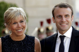 Brigitte and Emmanuel Macron