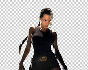 Angelina Jolie as Lara Croft