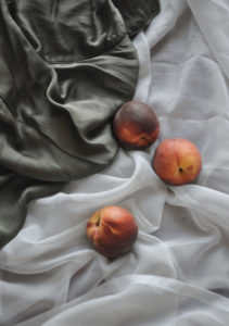 Three peaches