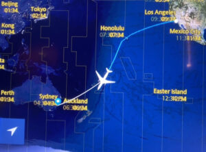 Flight map